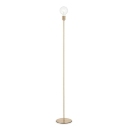 Φωτιστικό Δαπέδου Microphone 232409 23x170cm 1xE27 60W Gold Ideal Lux