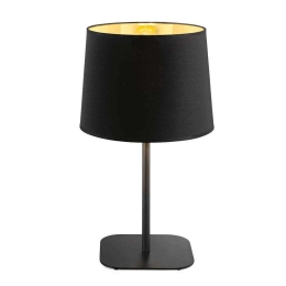 Φωτιστικό Επιτραπέζιο Nordik 161686 26x48cm 1xE27 60W Black Ideal Lux