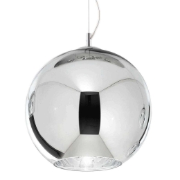 Φωτιστικό Οροφής Nemo 250304 20x24/233cm 1xE27 60W Chrome Ideal Lux