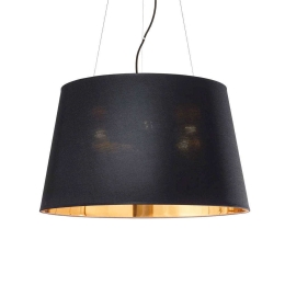 Φωτιστικό Οροφής Nordik 161662 60x43/252cm 6xE27 60W Black Ideal Lux