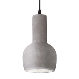 Φωτιστικό Οροφής Oil-3 110431 14x31/240cm 1xE27 15W Concrete Ideal Lux