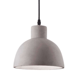 Φωτιστικό Οροφής Oil-5 129082 20,5x21,5/230,5cm 1xE27 15W Concrete Ideal Lux