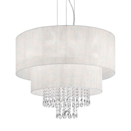 Φωτιστικό Οροφής Opera 068299 71x68/250cm 6xE27 60W White Ideal Lux