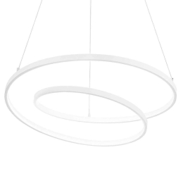 Φωτιστικό Οροφής Oz 253671 60x30/150cm LED 47W 3000K White Ideal Lux