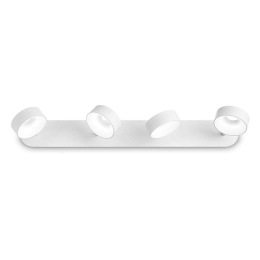 Φωτιστικό Οροφής-Πλαφονιέρα Oby 196718 55x13,5x8cm LED 24W 3000K White Ideal Lux