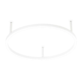 Φωτιστικό Οροφής-Πλαφονιέρα Oracle Round 265995 70x7cm LED 36W 3000K White Ideal Lux