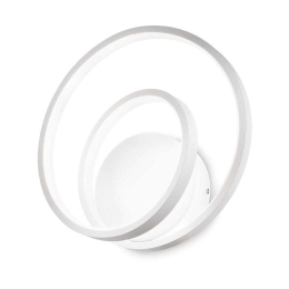 Φωτιστικό Τοίχου-Απλίκα Oz 253695 29x30x8cm LED 30W 3000K White Ideal Lux