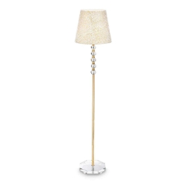 Φωτιστικό Δαπέδου Queen 077765 35x157,5cm 1xE27 60W Gold Ideal Lux