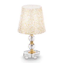 Φωτιστικό Επιτραπέζιο Queen 077734 20x36,5cm 1xE27 60W Gold Ideal Lux