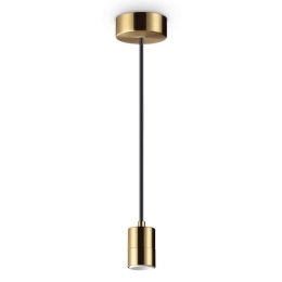 Φωτιστικό Οροφής Set Up 260051 4,5x22,7/214,5cm 1xE27 60W Gold Ideal Lux