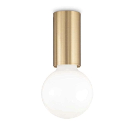 Φωτιστικό Οροφής-Πλαφονιέρα Petit 233031 5x10cm 1xE27 60W Gold Ideal Lux