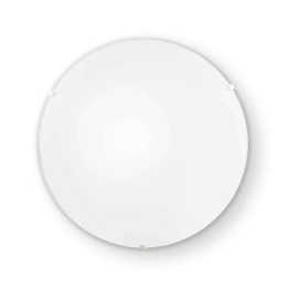 Φωτιστικό Οροφής-Πλαφονιέρα Simply 007960 25x9cm 1xE27 60W White Ideal Lux