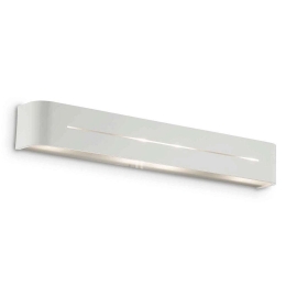 Φωτιστικό Τοίχου-Απλίκα Posta 051987 62x8x8cm 4xE14 40W White Ideal Lux