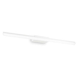 Φωτιστικό Τοίχου - Απλίκα Riflesso 142289 62x9x4cm Led 1800lm 17W 3000K White Ideal Lux Μέταλλο,Πλαστικό