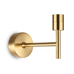 Φωτιστικό Τοίχου-Απλίκα Set Up Map-1 259802 8,5x16x19cm 1xE27 60W Gold Ideal Lux