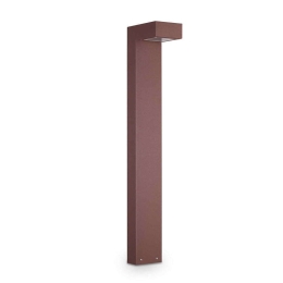 Φωτιστικό Δαπέδου Sirio 213262 10x80x16cm 2xG9 15W IP44 Coffee Ideal Lux