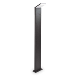 Φωτιστικό Δαπέδου Style 246871 13,8x12,3x100cm Led 1050lm 9W 3000K Anthracite Ideal Lux