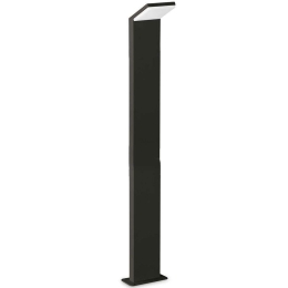 Φωτιστικό Δαπέδου Style 322230 13,8x12,3x100cm Led 1050lm 9W 3000K Black Ideal Lux