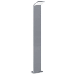 Φωτιστικό Δαπέδου Style 322384 13,8x12,3x100cm Led 1050lm 9W 3000K Grey Ideal Lux