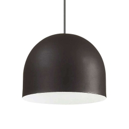 Φωτιστικό Οροφής Tall 196787 13,5x25/592cm 1xE27 42W Black Ideal Lux