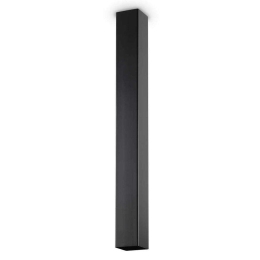 Φωτιστικό Οροφής-Πλαφονιέρα Sky 233970 6x75x6cm 1xGU10 28W Black Ideal Lux