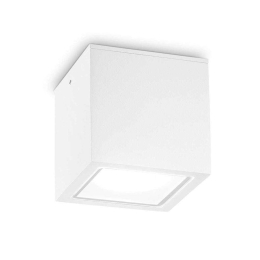 Φωτιστικό Οροφής - Σποτ Techo 251523 15x15x16cm 1xGU10 20W White Ideal Lux