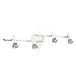 Πλαφονιέρα Slem 142098 71,5x16x22cm 4xGU10 50W White Ideal Lux