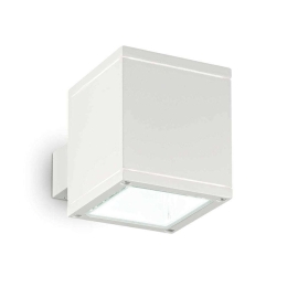 Φωτιστικό Τοίχου-Απλίκα Snif Square 144276 9x10x14cm 1xG9 40W IP44 White Ideal Lux