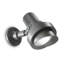Φωτιστικό Τοίχου-Απλίκα Terra 046167 16x25x30cm 1xE27 60W IP65 Anthracite Ideal Lux