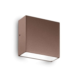 Φωτιστικό Τοίχου - Απλίκα Tetris 213323 10x4x9cm 1xG9 15W Coffee Ideal Lux
