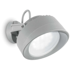 Φωτιστικό Τοίχου-Απλίκα Tommy 145327 15x12x16,5cm 1xGX53 10W 4000K IP66 Grey Ideal Lux