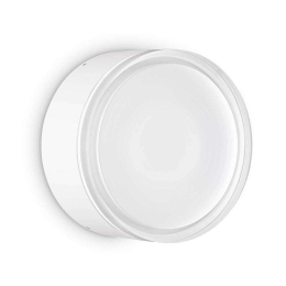 Πλαφονιέρα Urano 168050 16x7,5cm 1xGX53 15W IP44 White Ideal Lux