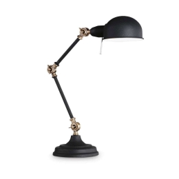 Φωτιστικό Επιτραπέζιο Truman 145211 17,5x40cm 1xE27 60W Black Ideal Lux