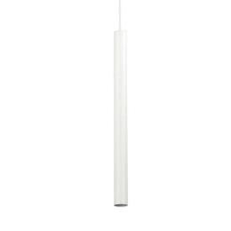 Φωτιστικό Οροφής Ultrathin Round 156682 3x60/255cm LED 11,5W 3000K White Ideal Lux