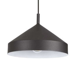 Φωτιστικό Οροφής Yurta 285139 30x21/230cm 1xE27 60W Black Ideal Lux