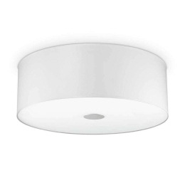 Φωτιστικό Οροφής-Πλαφονιέρα Woody 103266 50x18cm 4xE27 60W White Ideal Lux