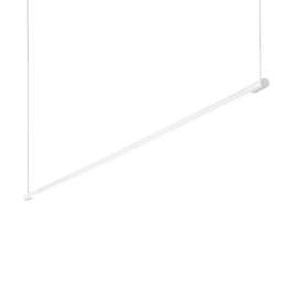 Φωτιστικό Οροφής-Ράγα Yoko 258898 146x17/212x2cm LED 17W 3000K White Ideal Lux