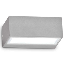 Φωτιστικό Τοίχου - Απλίκα Twin 326979 16,5x11,5x6,5cm 1xG9 28W Grey Ideal Lux