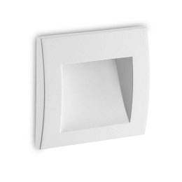 Φωτιστικό Τοίχου-Απλίκα Wire 268996 9x9x7cm LED 1,5W 3000K IP65 White Ideal Lux
