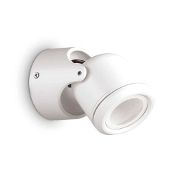 Φωτιστικό Τοίχου-Απλίκα Xeno 129488 9x11x11,5/13,5cm 1xGU10 28W IP44 White Ideal Lux