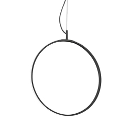 Φωτιστικό Οροφής Κρεμαστό Circus 291406 74,5x282cm LED 36W 3000K 4250Lm Black Ideal Lux