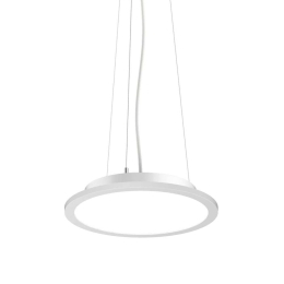 Φωτιστικό Οροφής Κρεμαστό Fly Slim 307992 45x124,7cm 26W 4000K 3900Lm White Ideal Lux