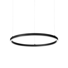 Φωτιστικό Οροφής Κρεμαστό Oracle Slim Round 304366 50x202,5cm 29W 3000K 3000Lm Dali Black Ideal Lux