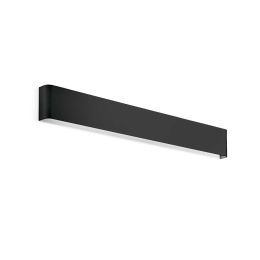 Φωτιστικό Τοίχου - Απλίκα Delta AP 307022 61x9cm LED 19,5W 4000K 2150Lm Black Ideal Lux