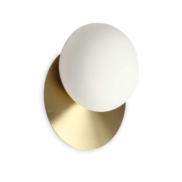 Φωτιστικό Τοίχου - Απλίκα Nimfea 293646 20x12cm GX53 max 15W Brass Ideal Lux