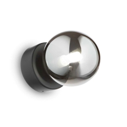Φωτιστικό Τοίχου - Απλίκα Perlage 292403 10x13,3x10cm 1xG9 15W Black Ideal Lux