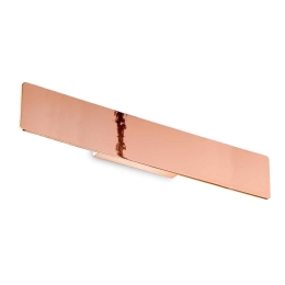Φωτιστικό Τοίχου - Απλίκα Zig Zag 282176 53x7,5cm LED 23W 3000K 2900Lm Copper Ideal Lux