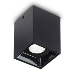 Φωτιστικό Οροφής - Spot Nitro Square 206042 5,5x9cm LED 10W 3000K 1100Lm Black Ideal Lux