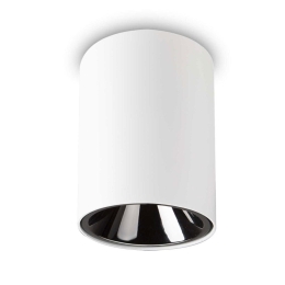 Φωτιστικό Οροφής - Spot Nitro Round 205977 9x12,5cm LED 15W 3000K 1350Lm White Ideal Lux