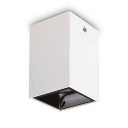 Φωτιστικό Οροφής - Spot Nitro Square 206011 7,5x11cm LED 15W 3000K 1350Lm White Ideal Lux